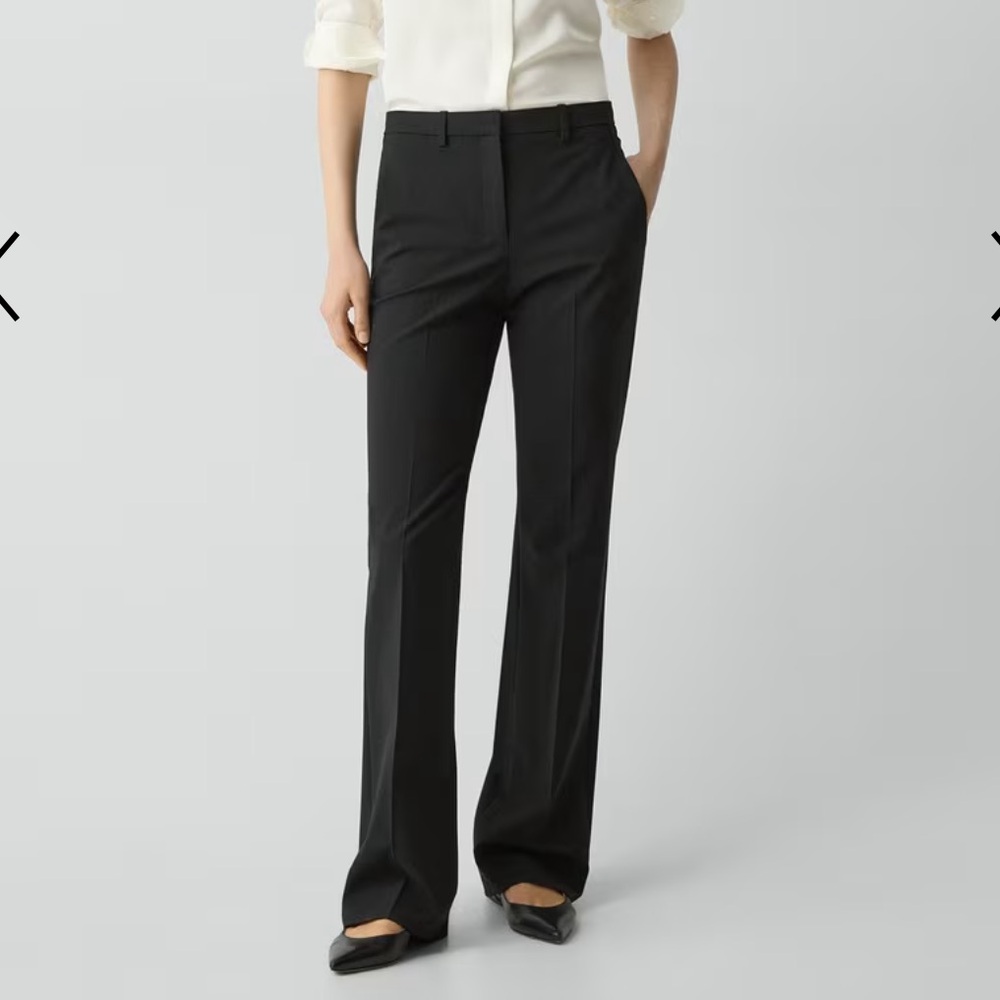 Theory Flared Pant, 34'' in Good Wool